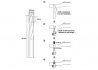 2 Step Drill Bit for Tuning Peg Holes • 7.8mm to 9.9mm
