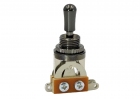 3-Way Hosco® Toggle Switch • Straight • Black Nickel