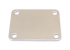Gotoh® 4 Hole Neckplate w/Screws • Chrome