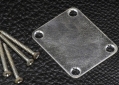 Gotoh® 4 Hole Neckplate w/Screws • Chrome • Aged/Relic