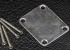 Gotoh® 4 Hole Neckplate w/Screws • Chrome • Aged/Relic
