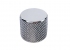 Barrel Knob • USA • Fine Knurling • Chrome