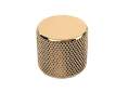 Barrel Knob • USA • Fine Knurling • Gold