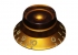 Bell Knob • Multifit USA & Metric • Amber • Embossed Numbers
