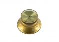 Bell Knob w/Reflector Cap • USA • Left Handed • Gold/Gold • Tone