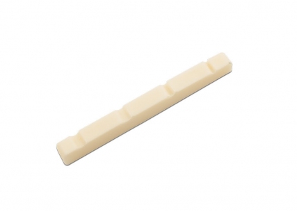 Shaped Bone Nut for Fender® Precision Bass® • Slotted
