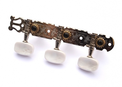 Classical 3x3 On-A-Plate Tuners • Nickel