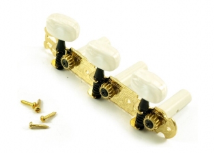 Classical 3x3 On-A-Plate Tuners • Gold