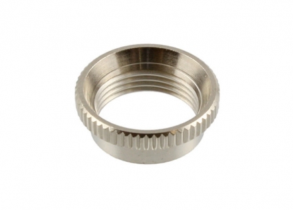 Deep Nut for 3-Way Switchcraft® Toggle Switches • Nickel