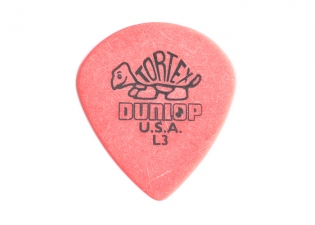 Dunlop Pick • Tortex® Jazz • Sharp Tip • .50 Red