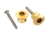 Dunlop Straplock Buttons • Gold