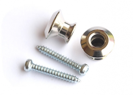 Dunlop Straplock Buttons • Nickel