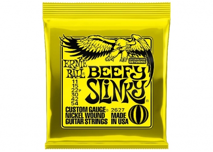 Ernie Ball® Electric Guitar Strings • 11-54 • Beefy Slinky 