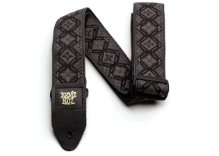 Ernie Ball® Polypro Strap • Jacquard • Regal Black