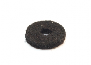 Felt Washers for Strap Buttons • Black (2)