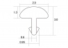 Nickel Silver Fret Wire • Pre-Cut • Jumbo • 2.90mm
