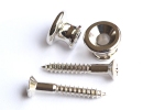 Gotoh® Gibson® Style Strap Buttons w/Screws • Nickel