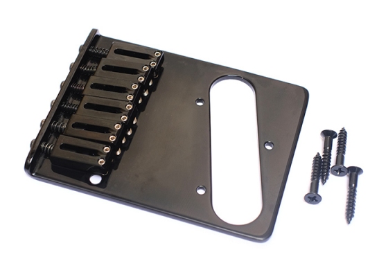 black telecaster bridge plate