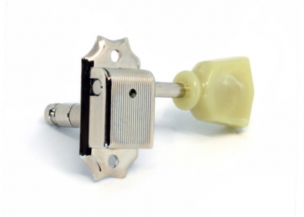 Gotoh® SD90 3x3 Vintage MG Locking Tuners • 8.8 mm Bushing • Keystone Button • Nickel