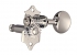 Gotoh® SE700 3x3 Vintage Open Gear Tuners • 8.8 mm Bushing • Oval Metal Button • Nickel