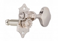 Gotoh® SE700 3x3 Vintage Open Gear Tuners • 8.8 mm Bushing • 06M Metal Button • Nickel