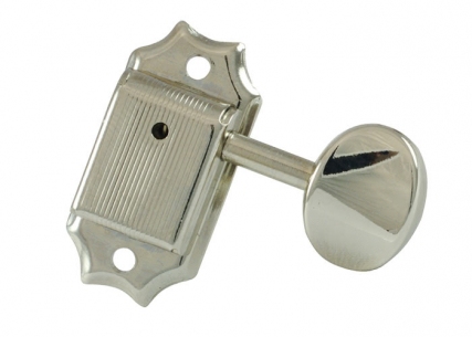 Gotoh® SD90 3x3 Vintage Tuners • 8.8 mm Bushing • Metal Oval Button • Nickel