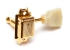 Gotoh® SD90 3x3 Vintage Tuners • 8.8 mm Bushing • Keystone Button • Gold