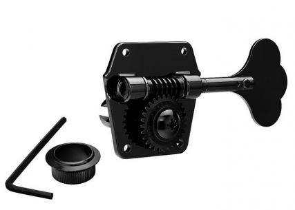 Gotoh® GB640 Res-O-Lite Bass Tuners • Left Or Right Side(Reversible) • Black