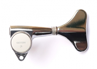 Gotoh® GB7 Mini Bass Tuning Key • Chrome • Left Side