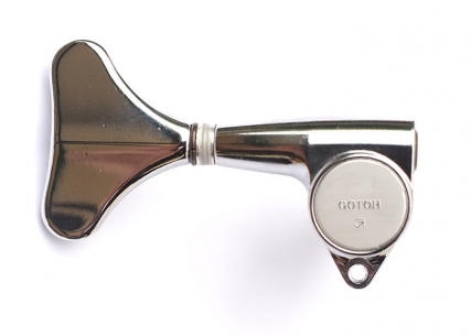 Gotoh® GB7 Mini Bass Tuning Key • Chrome • Right Side