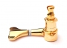 Gotoh® GB7 Mini Bass Tuning Key • Gold • Left Side