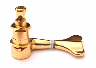 Gotoh® GB7 Mini Bass Tuning Key • Gold • Right Side
