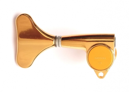 Gotoh® GB7 Mini Bass Tuning Key • Gold • Right Side