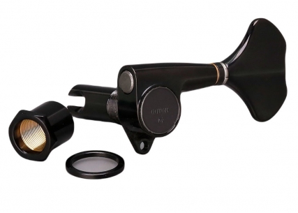 Gotoh® GB707 Mini Bass Tuning Keys • Black • L2+R2