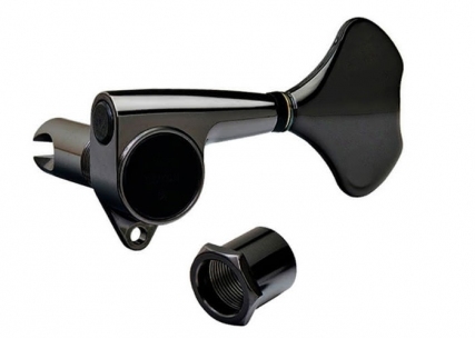 Gotoh® GB707 Mini Bass Tuning Keys • Cosmo Black • L2+R2