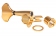 Gotoh® GB707 Mini Bass Tuning Keys • Gold • 4x Right Side