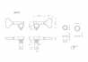 Gotoh® GB707 Mini Bass Tuning Keys • Chrome • 4x Left Side