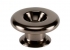 Gotoh® Oversized Strap Buttons w/Screws • Cosmo Black