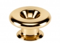 Gotoh® Oversized Strap Buttons w/Screws • Gold
