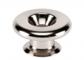 Gotoh® Oversized Strap Buttons w/Screws • Nickel