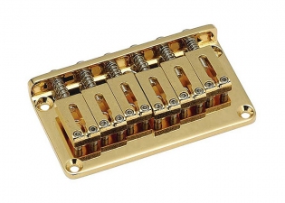Gotoh® Hardtail Stratocaster® Style Fixed Bridge • Gold