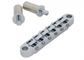 Hosco®/Gotoh® Tune-O-Matic Bridge • Metric Wide Post • Brass Saddles • Chrome