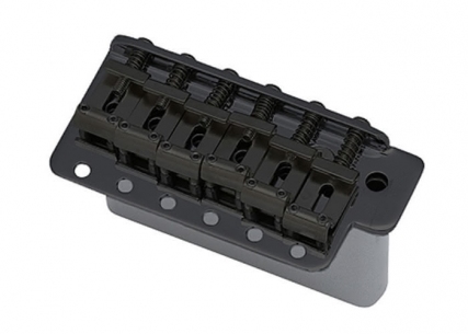 Gotoh® Vintage Stratocaster® Style Tremolo Bridge • Stamped Saddles • Steel Block • Black • Left Handed