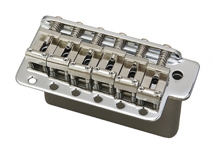 Gotoh® Vintage Stratocaster® Style Tremolo Bridge • Stamped Saddles • Chrome • Left Handed