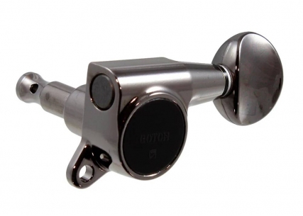 Gotoh® 3x3 Tuners • SG381 • Cosmo Black • Oval Button