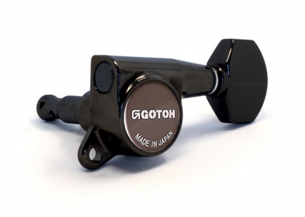Gotoh® 3x3 Tuners • SG381 • Black • Small Modern Button