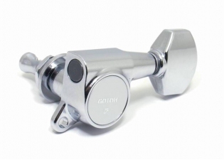 Gotoh® 7 String In-Line Tuners • SG381 • Chrome • Small Modern Button