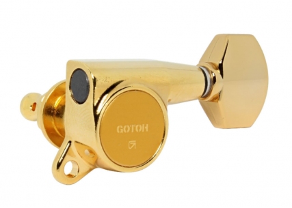 Gotoh® 3x3 Tuners • SG381 • Gold • Small Modern Button