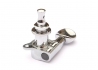 Gotoh® 3x3 Tuners • SG381 • Chrome • Oval Button