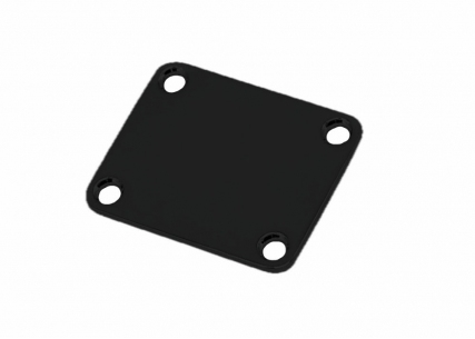 4 Hole Neckplate • Black